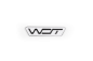 Preview: WOT Badge Schwarz/Weiß