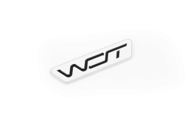 WOT Badge Schwarz/Weiß