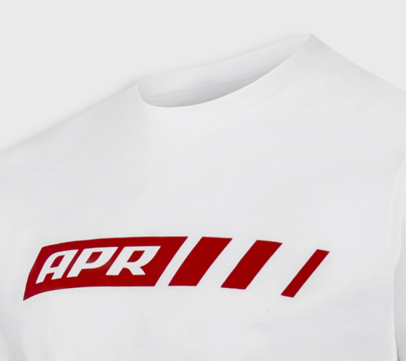 Premium APR Essentials T-Shirt weiß-rot
